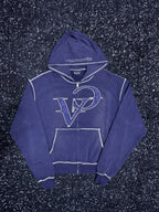 Washed Navy Blue Hoodie