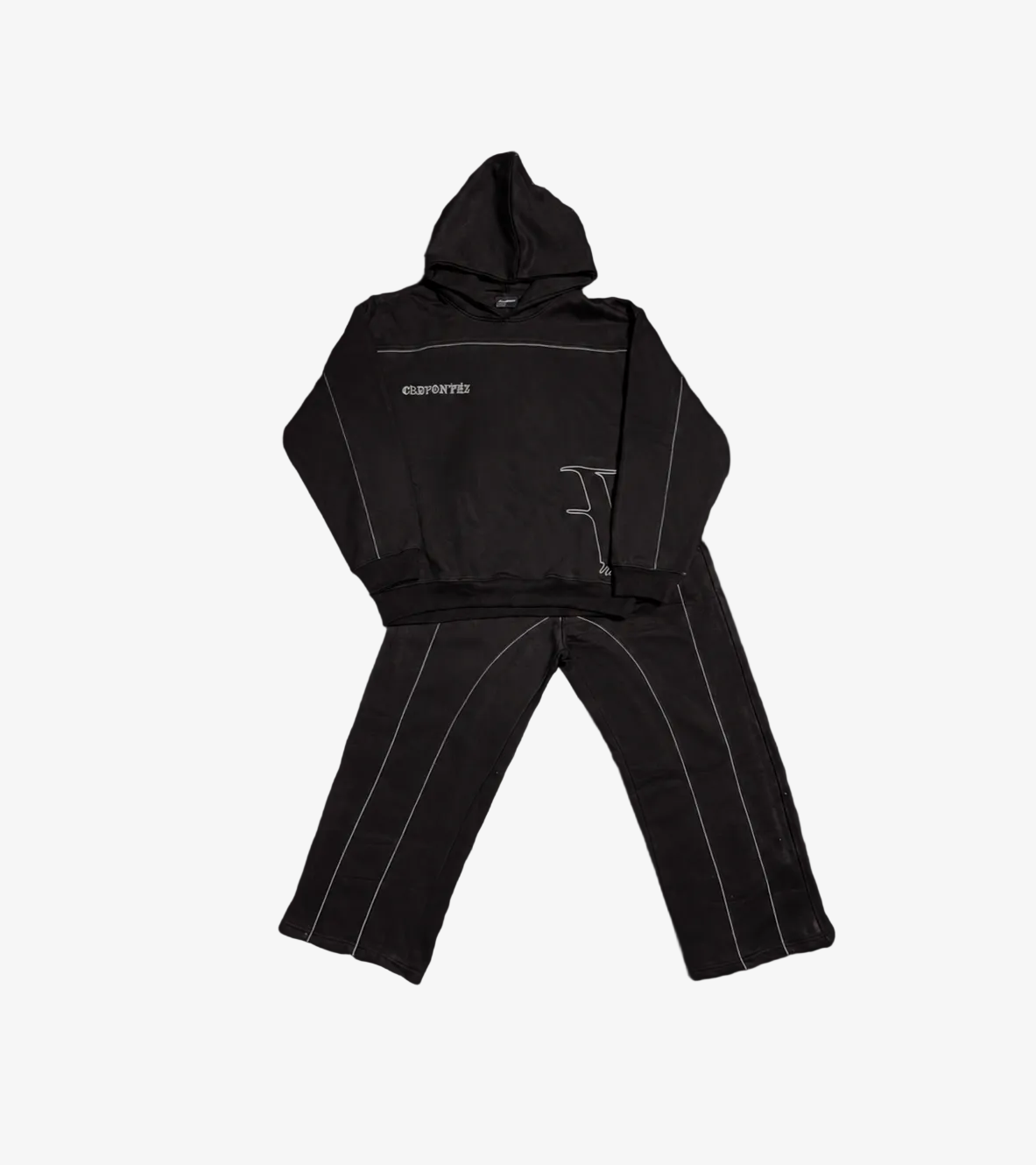 Éleve Noir Black Tracksuit