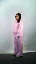 Éleve Rose Baby Pink Tracksuit