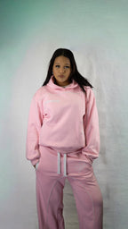 Éleve Rose Baby Pink Hoodie