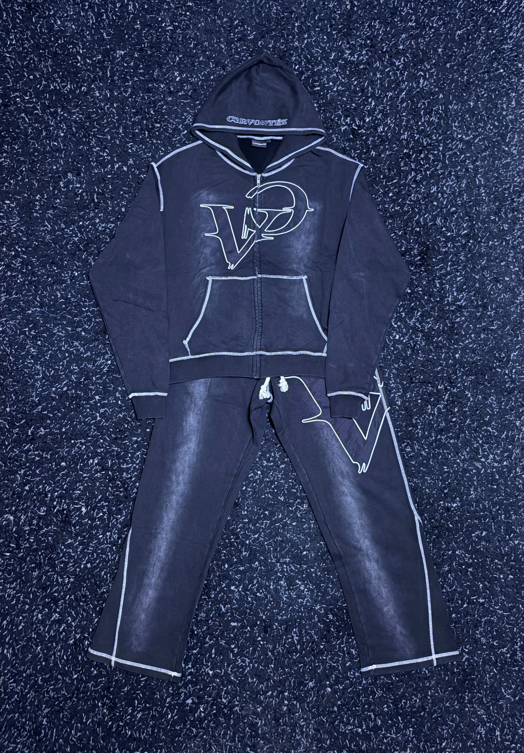Washed Black Tracksuit