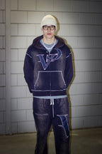 Washed Navy Blue Tracksuit