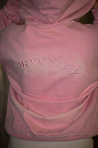 Washed Baby Pink Hoodie