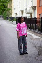 Pink Monogram Jersey