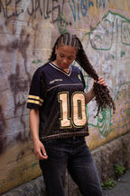 Black Monogram Jersey