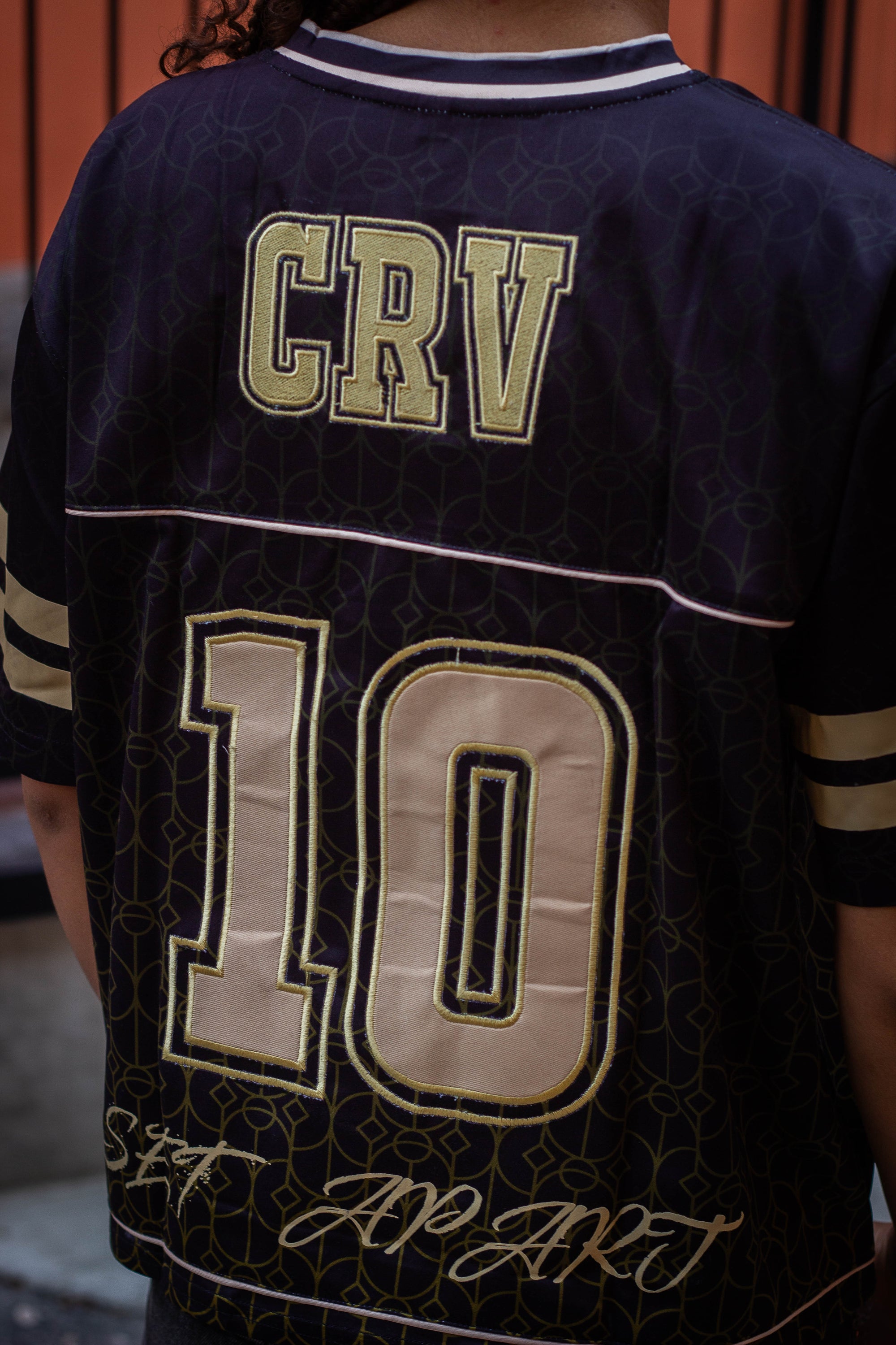 Black Monogram Jersey