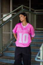 Pink Monogram Jersey