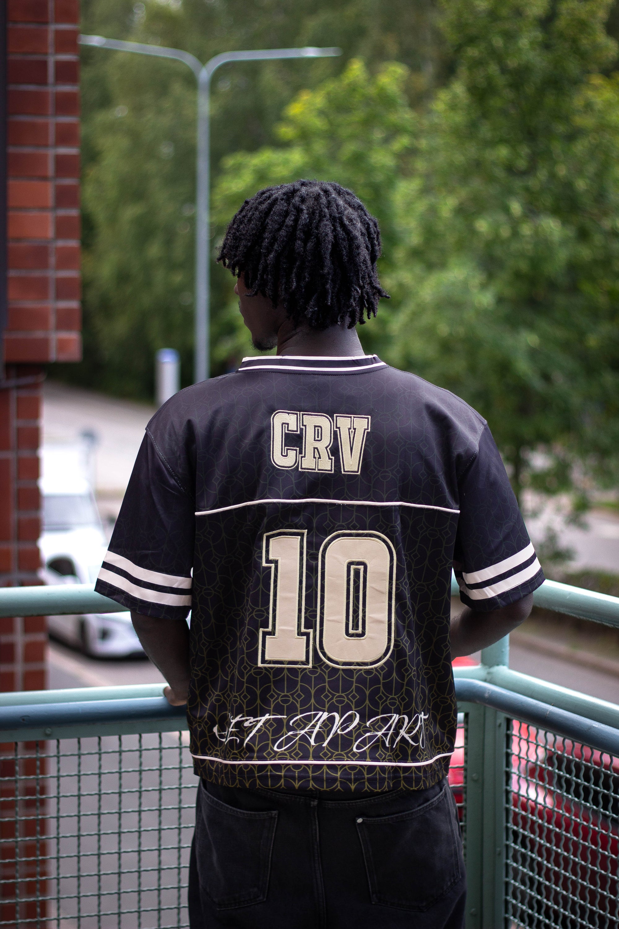 Black Monogram Jersey