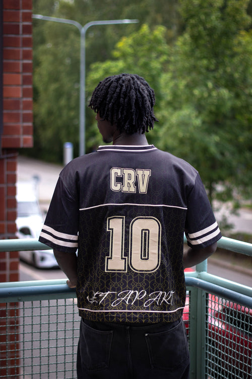 Black Monogram Jersey
