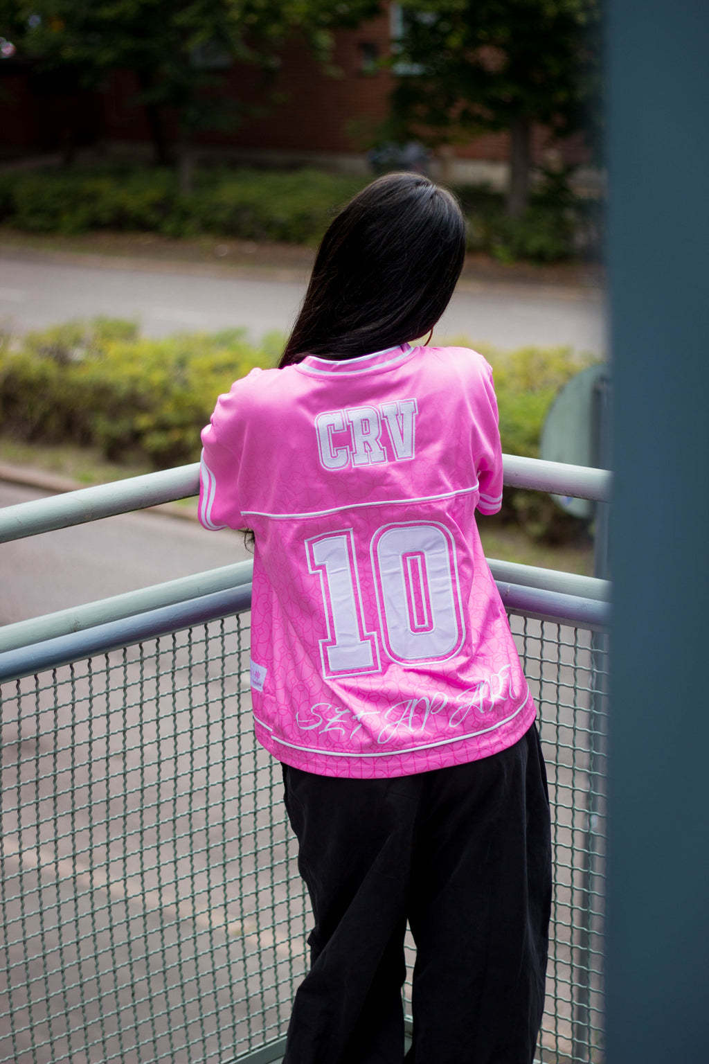 Pink Monogram Jersey