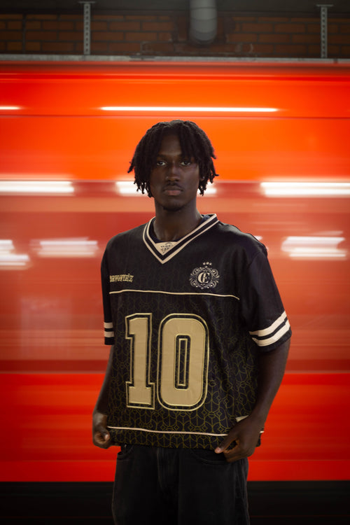 Black Monogram Jersey