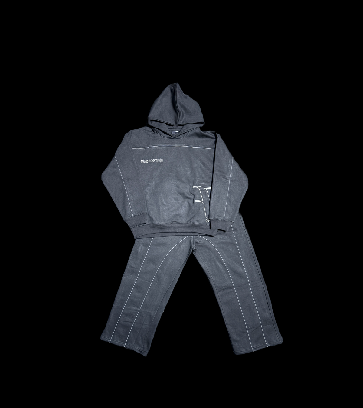 Éleve Noir Black Tracksuit