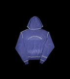 Washed Navy Blue Hoodie