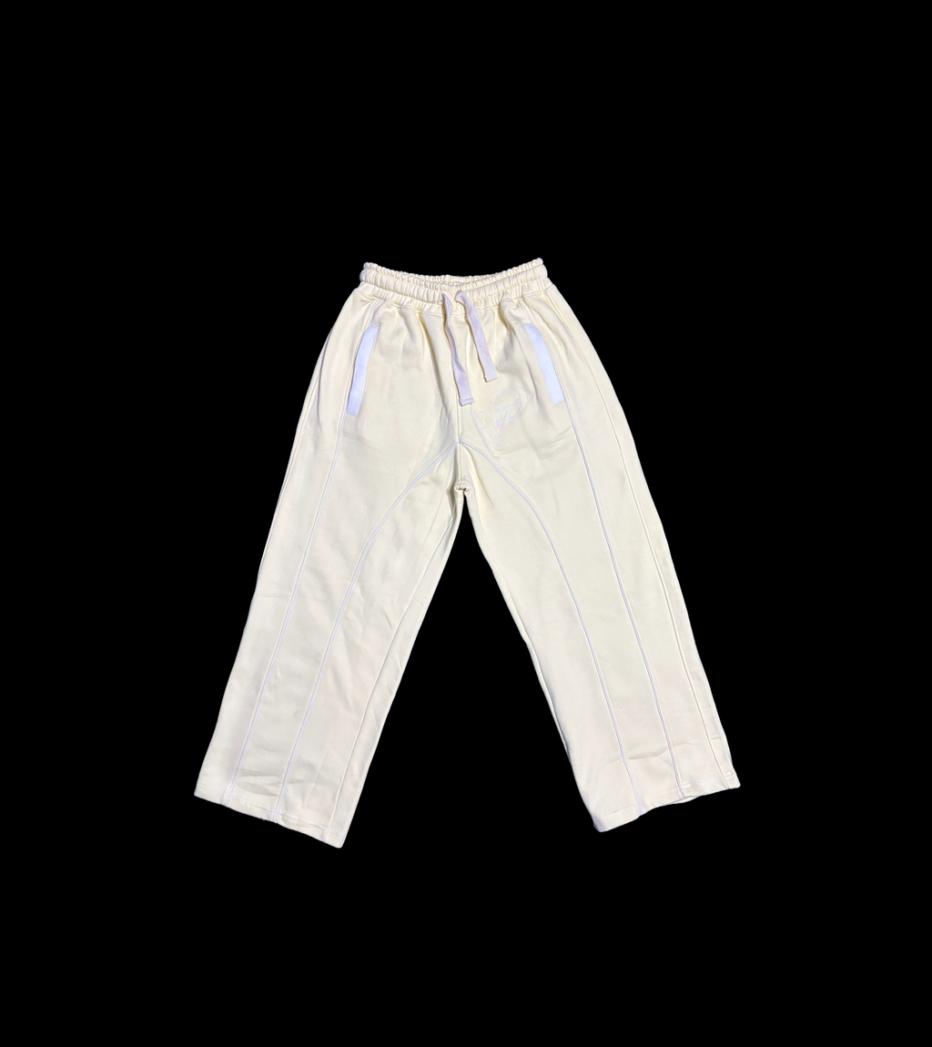 Éleve Butter Cream Flared Pants