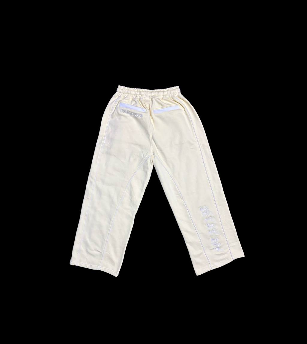 Éleve Butter Cream Flared Pants