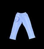 Washed Baby Blue Flared Pants