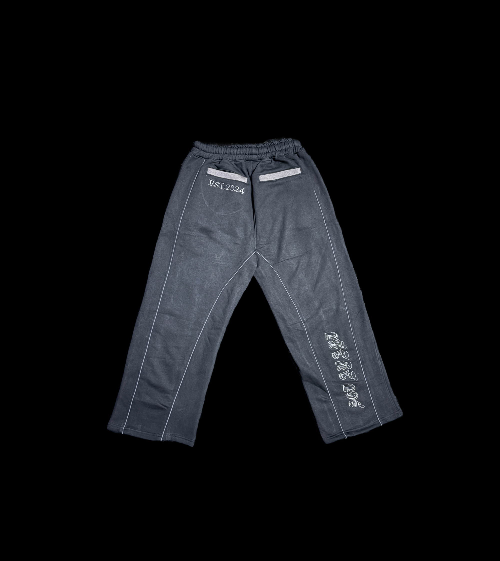 Éleve Noir Black Flared Pants