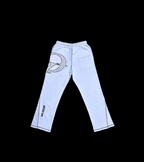 White Flared Pants