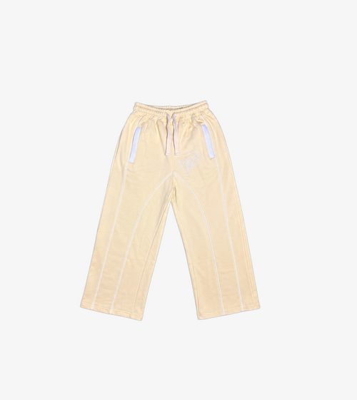 Éleve Butter Cream Flared Pants