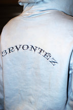 Washed Baby Blue Hoodie