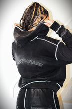 Washed Black Hoodie