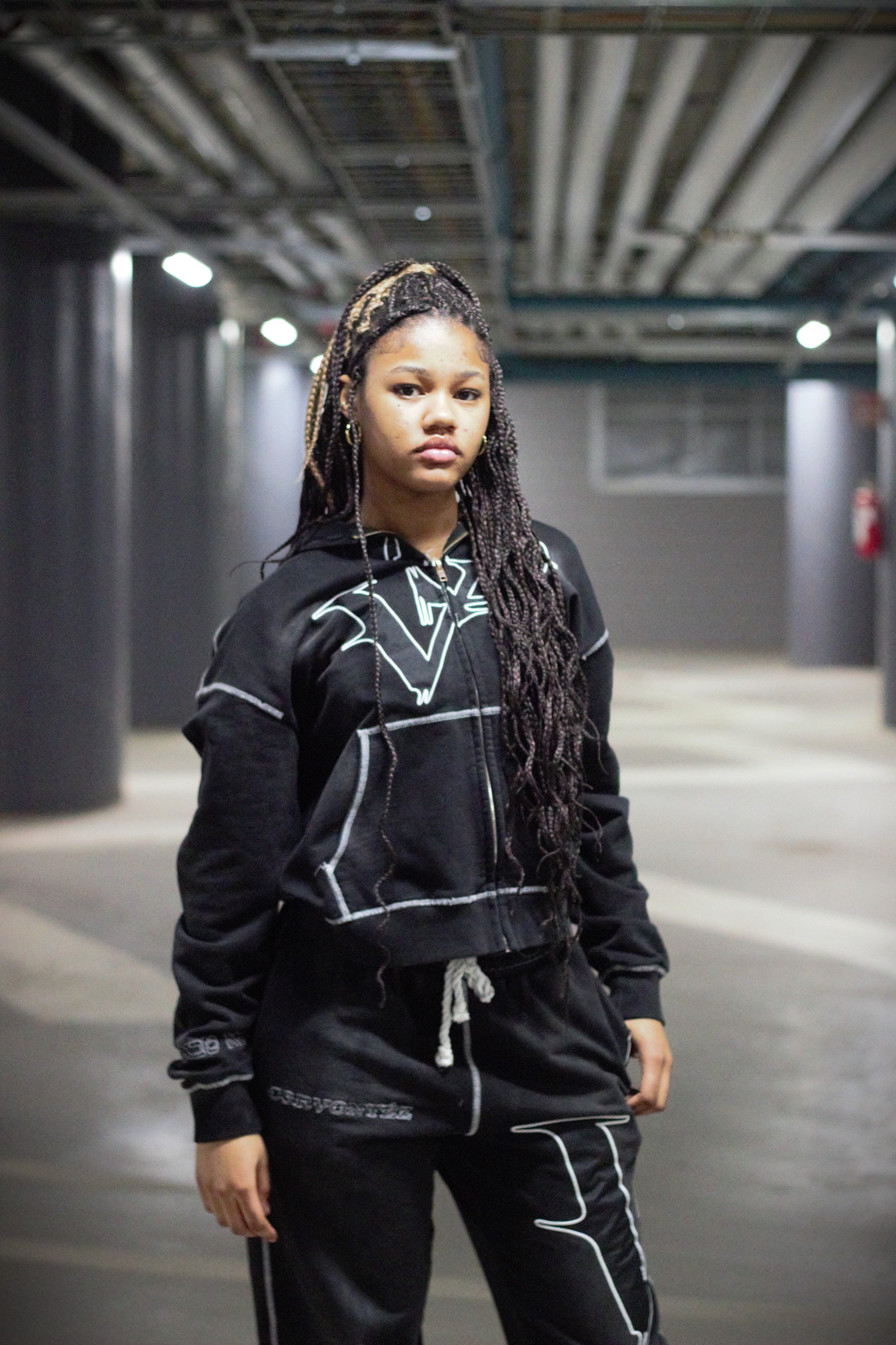 Washed Black Tracksuit