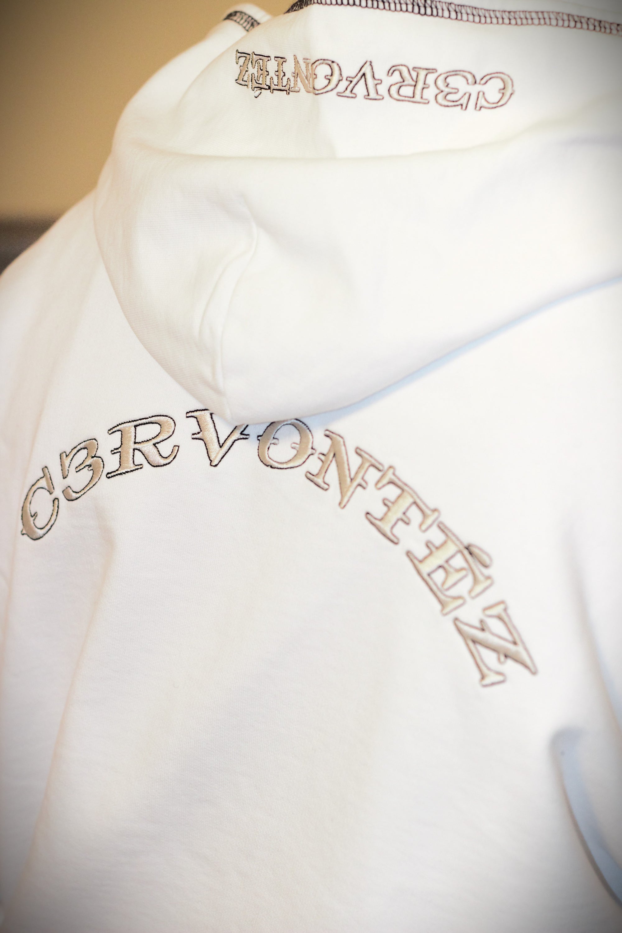 White Hoodie