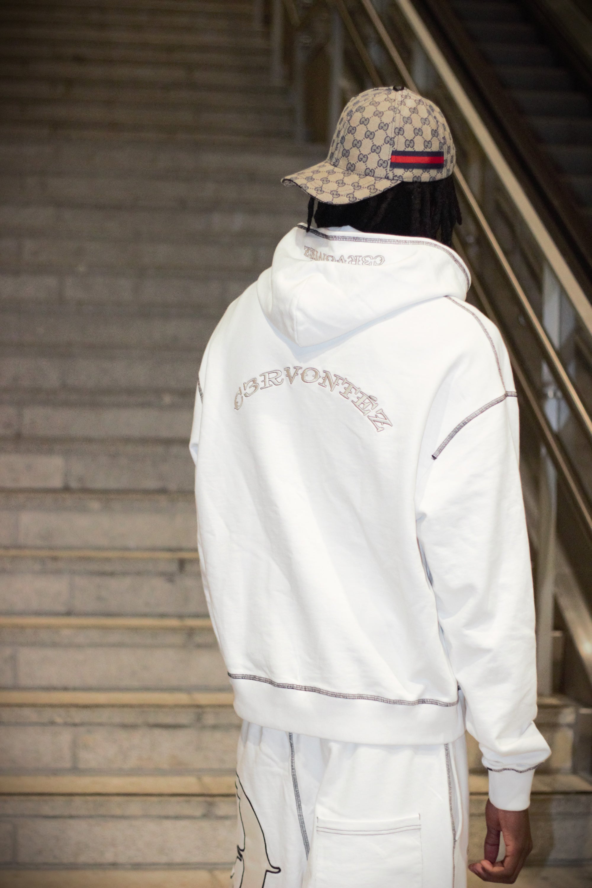 White Hoodie